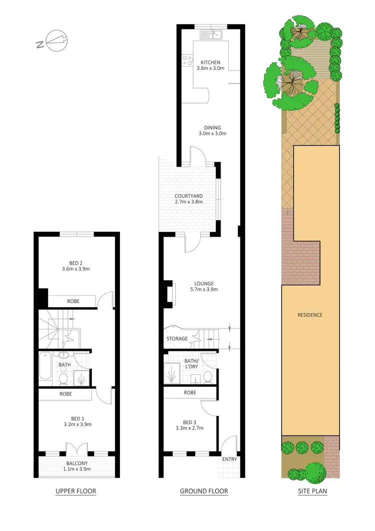 Floorplan of Homely house listing, 100 Angel Street, Newtown NSW 2042