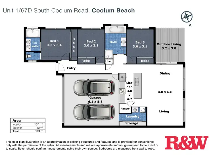 Floorplan of Homely house listing, 1/67d South Coolum Road, Coolum Beach QLD 4573