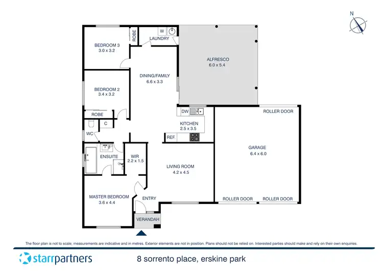 Floorplan of Homely house listing, 8 Sorrento Place, Erskine Park NSW 2759