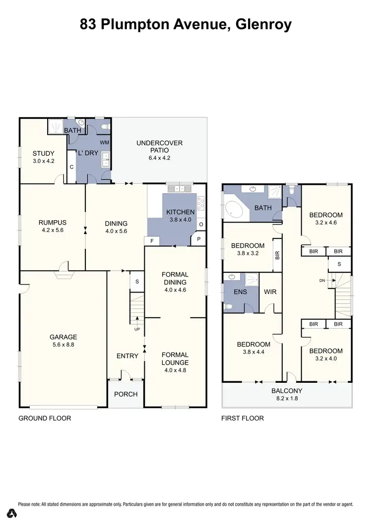 Floorplan of Homely house listing, 83 Plumpton Avenue, Glenroy VIC 3046