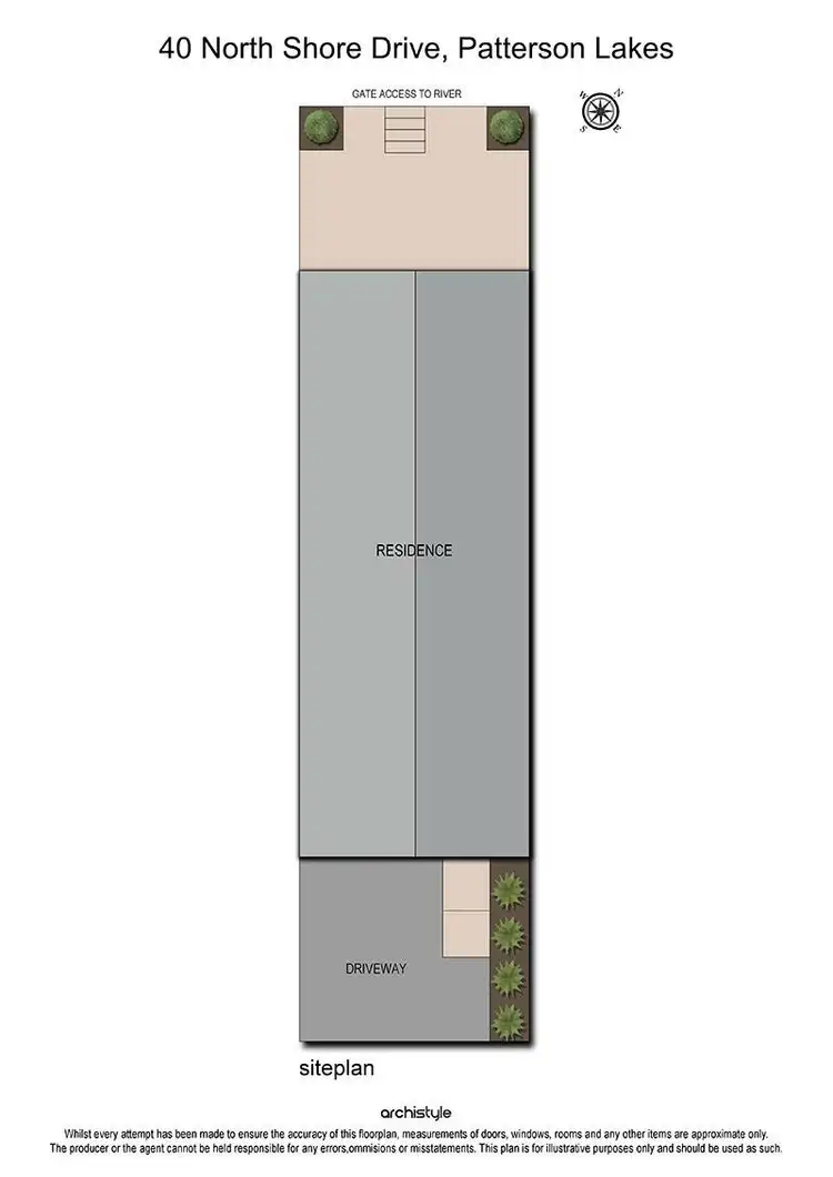 Floorplan of Homely house listing, 40 North Shore Drive, Patterson Lakes VIC 3197