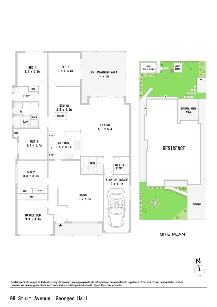 Floorplan of Homely house listing, 99 Sturt Avenue, Georges Hall NSW 2198