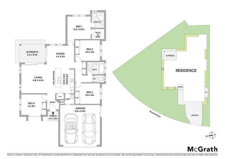 Floorplan of Homely house listing, 35 Worland Drive, Boambee East NSW 2452