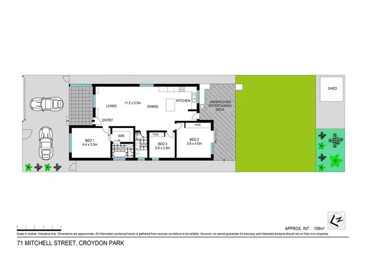 Floorplan of Homely house listing, 71 Mitchell Street, Croydon Park NSW 2133