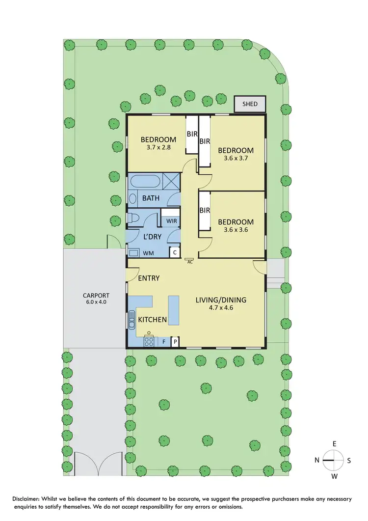 Floorplan of Homely villa listing, 1/69 Dobson Street, Ferntree Gully VIC 3156