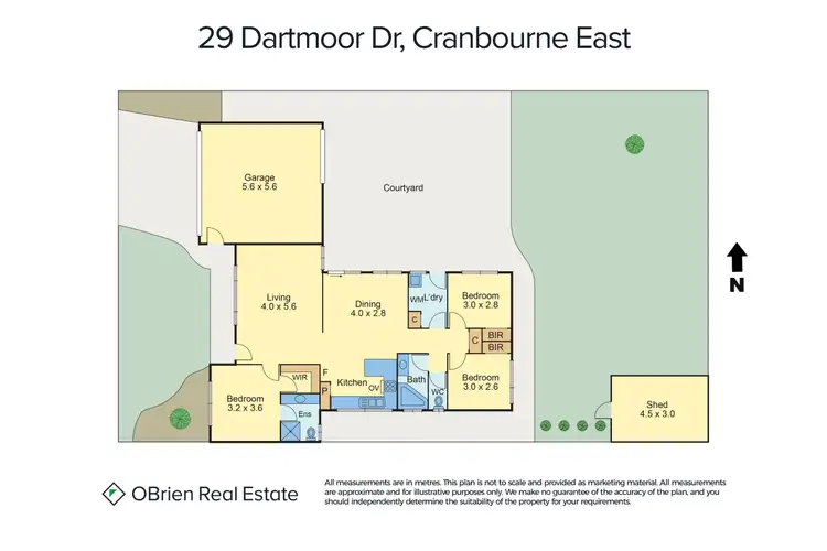 Floorplan of Homely house listing, 29 Dartmoor Drive, Cranbourne East VIC 3977