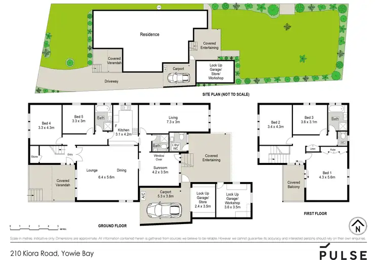 Floorplan of Homely house listing, 210 Kiora Road, Yowie Bay NSW 2228