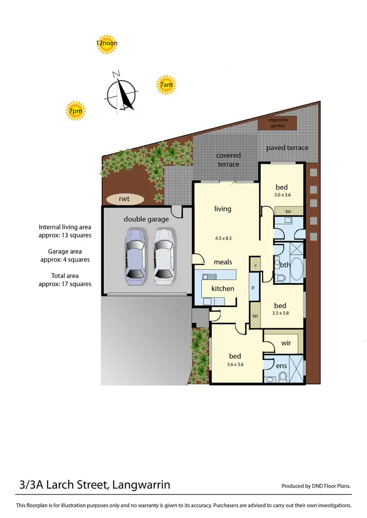 Floorplan of Homely unit listing, 3/3A Larch Street, Langwarrin VIC 3910