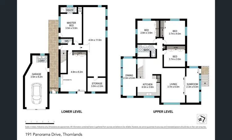 Floorplan of Homely house listing, 191 Panorama Drive, Thornlands QLD 4164