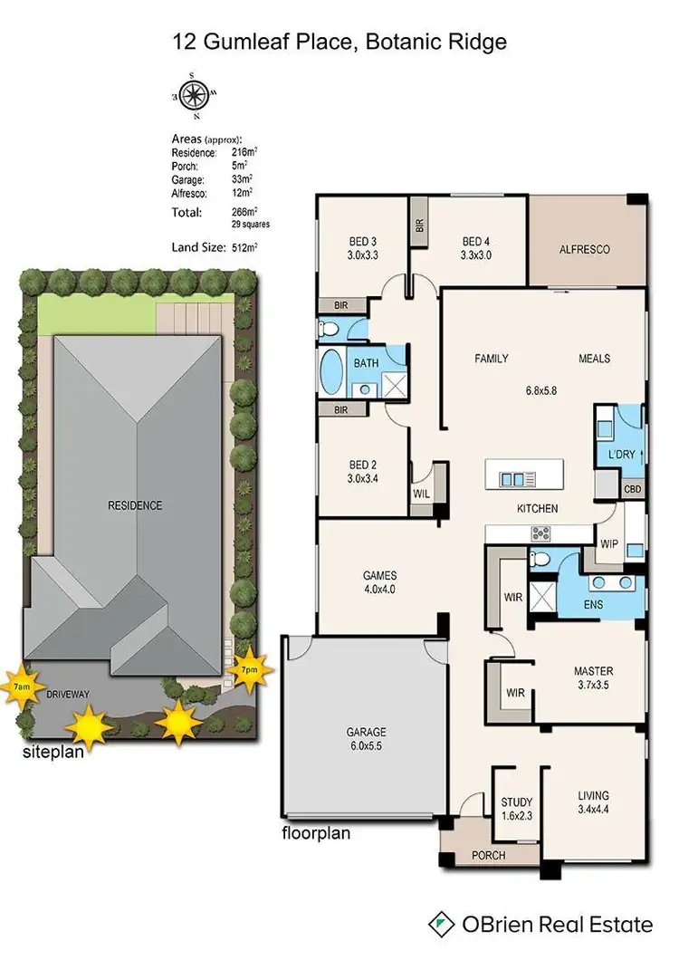 Floorplan of Homely house listing, 12 Gumleaf Place, Botanic Ridge VIC 3977