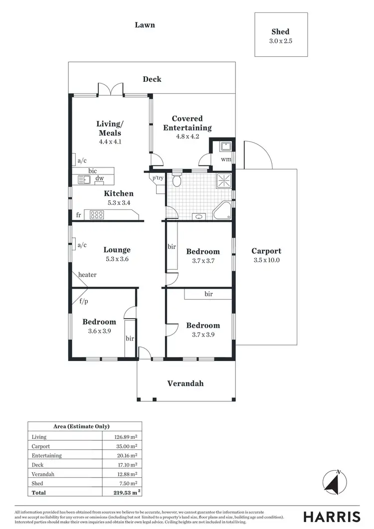Floorplan of Homely house listing, 73 Springbank Road, Colonel Light Gardens SA 5041