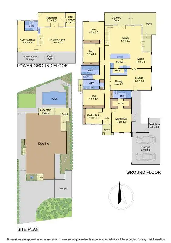 Floorplan of Homely house listing, 46 Mclaughlans Lane, Plenty VIC 3090