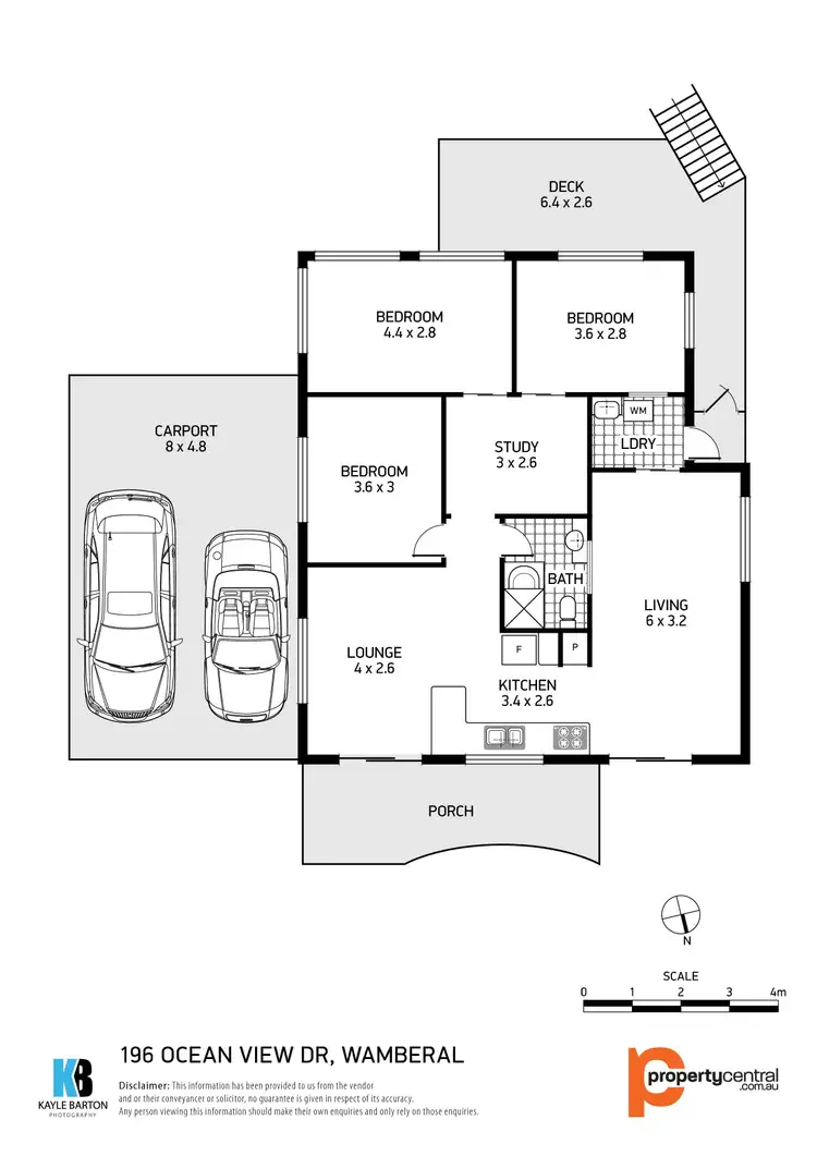 Floorplan of Homely house listing, 196 Ocean View Drive, Wamberal NSW 2260