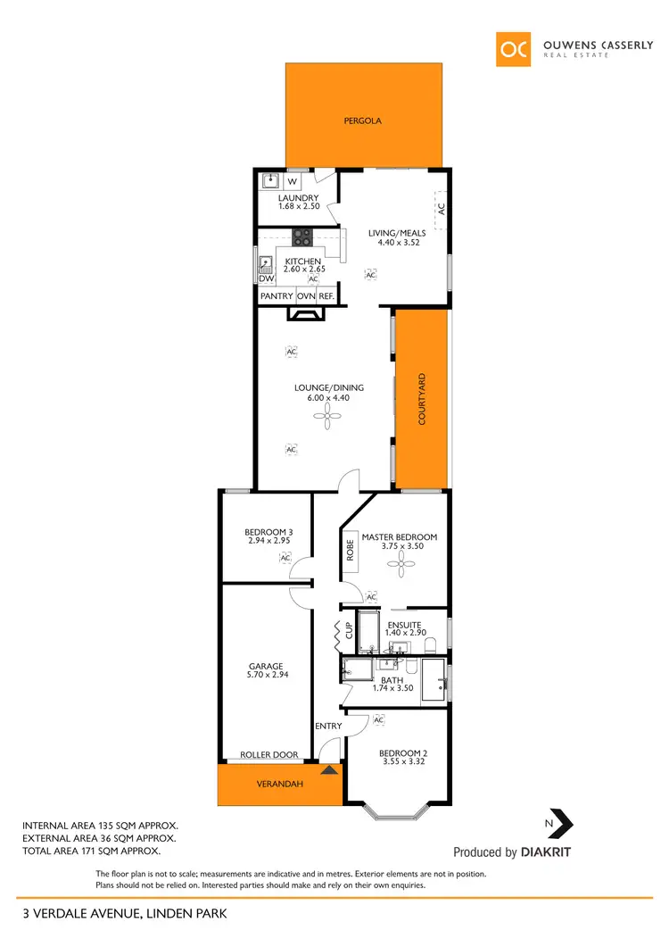Floorplan of Homely house listing, 3 Verdale Avenue, Linden Park SA 5065