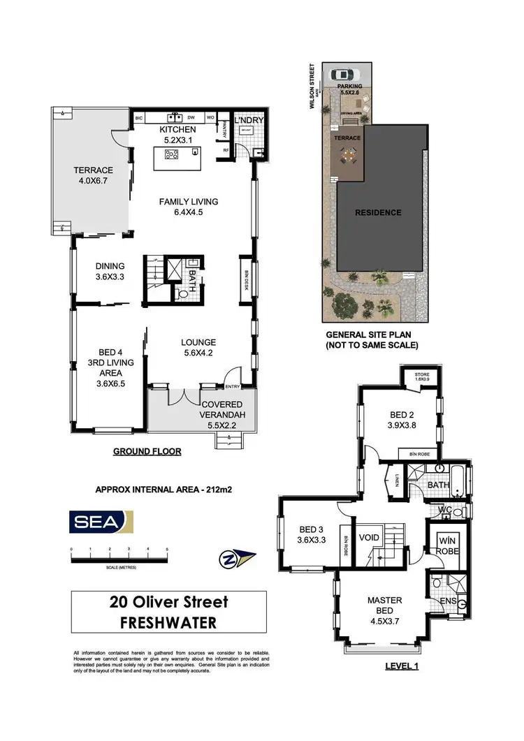 Floorplan of Homely house listing, 20 Oliver Street, Freshwater NSW 2096