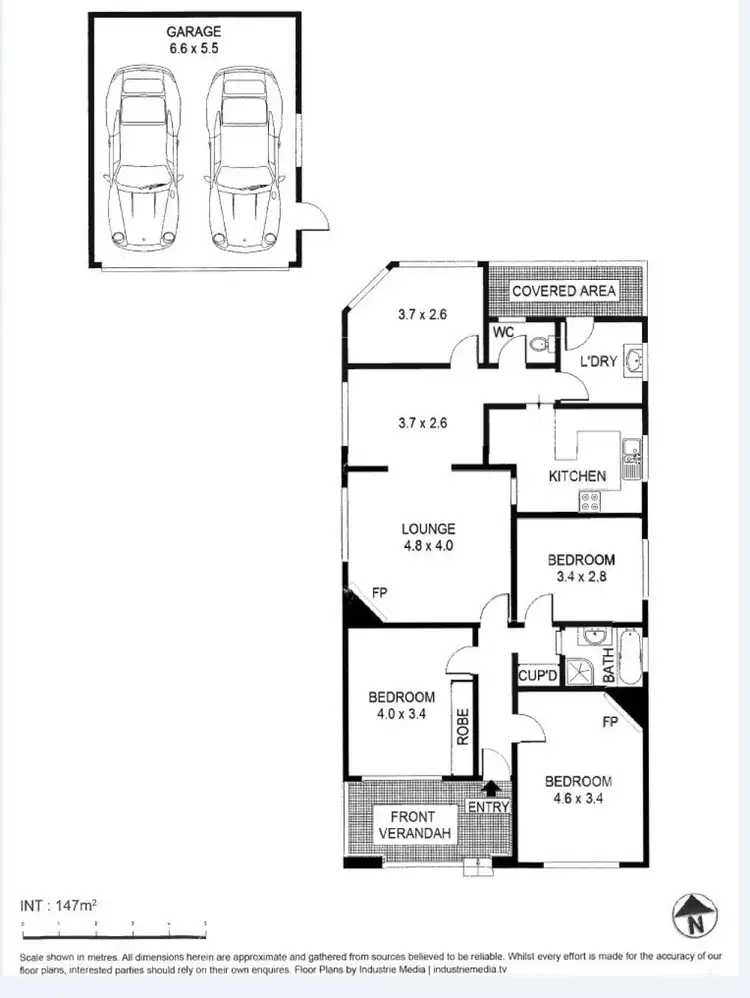 Floorplan of Homely house listing, 68 Coward Street, Rosebery NSW 2018