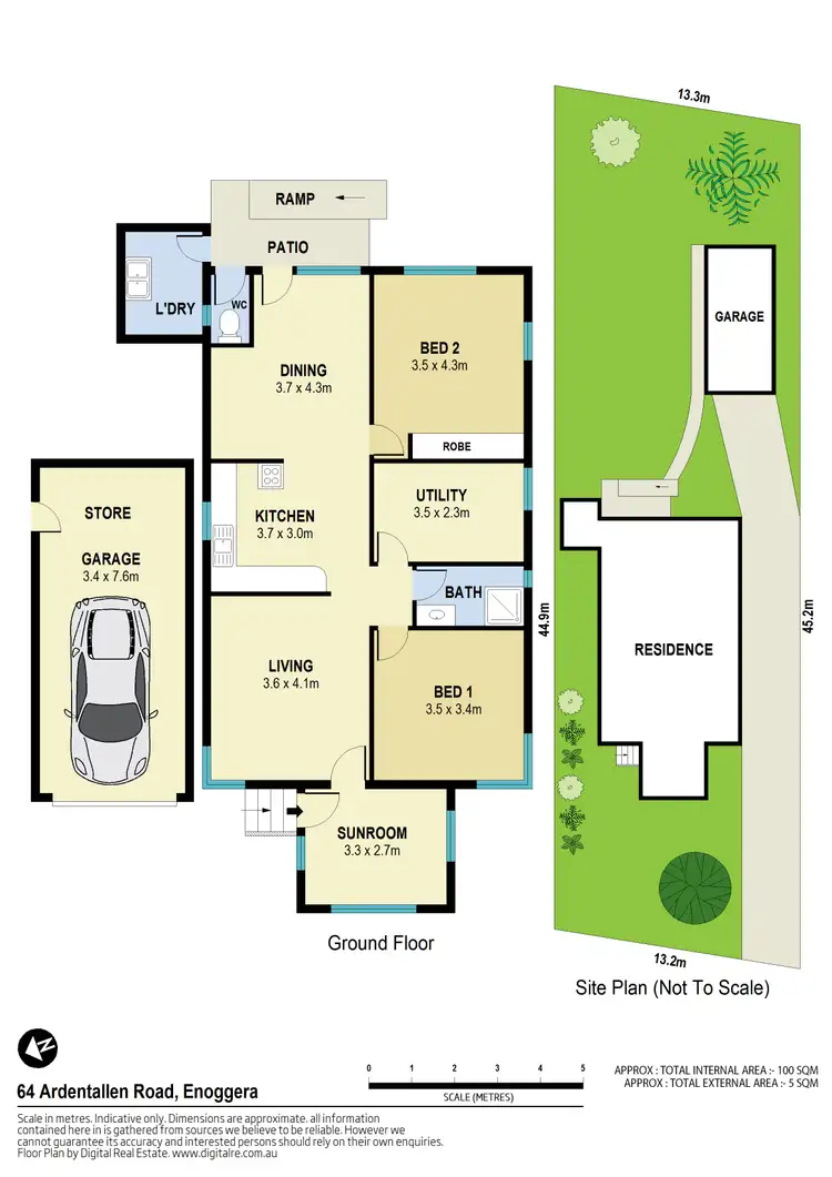 Floorplan of Homely house listing, 64 Ardentallen Road, Enoggera QLD 4051