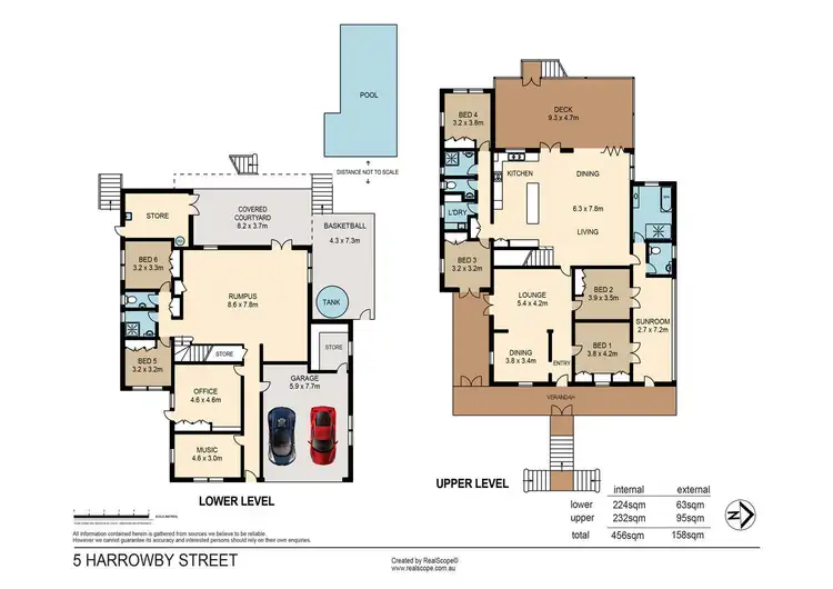 Floorplan of Homely house listing, 5 Harrowby Street, Corinda QLD 4075