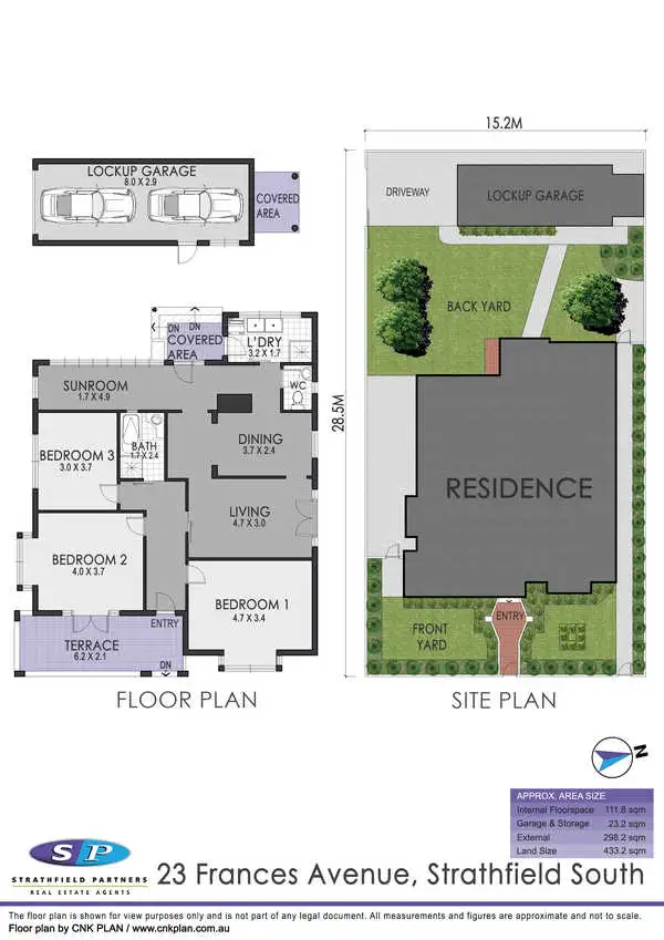 Floorplan of Homely house listing, 23 Frances Avenue, Strathfield South NSW 2136