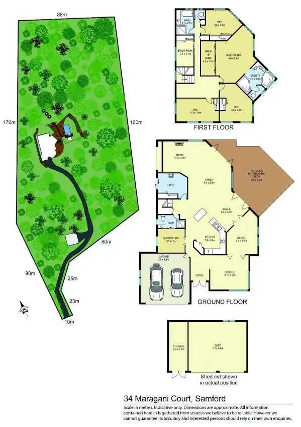 Floorplan of Homely house listing, 34 Maragani Court, Samford Valley QLD 4520