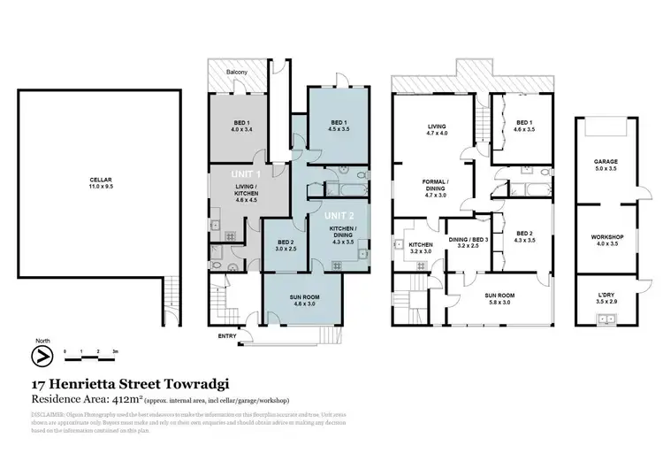 Floorplan of Homely house listing, 17 Henrietta Street, Towradgi NSW 2518