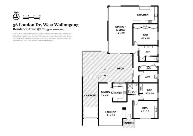 Floorplan of Homely house listing, 56 London Drive, West Wollongong NSW 2500
