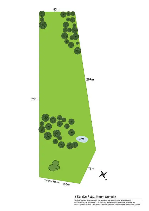 Floorplan of Homely land listing, LOT 5 Kundes Road, Mount Samson QLD 4520