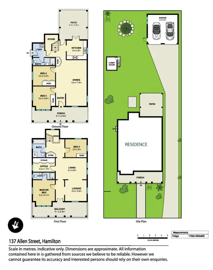 Floorplan of Homely house listing, 137 Allen Street, Hamilton QLD 4007