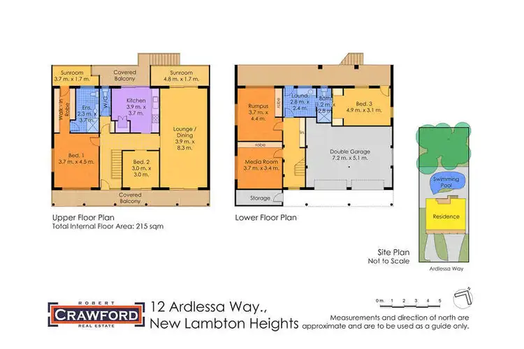 Floorplan of Homely house listing, 12 Ardlessa Way, New Lambton Heights NSW 2305