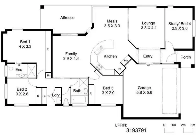 Floorplan of Homely house listing, Address available on request