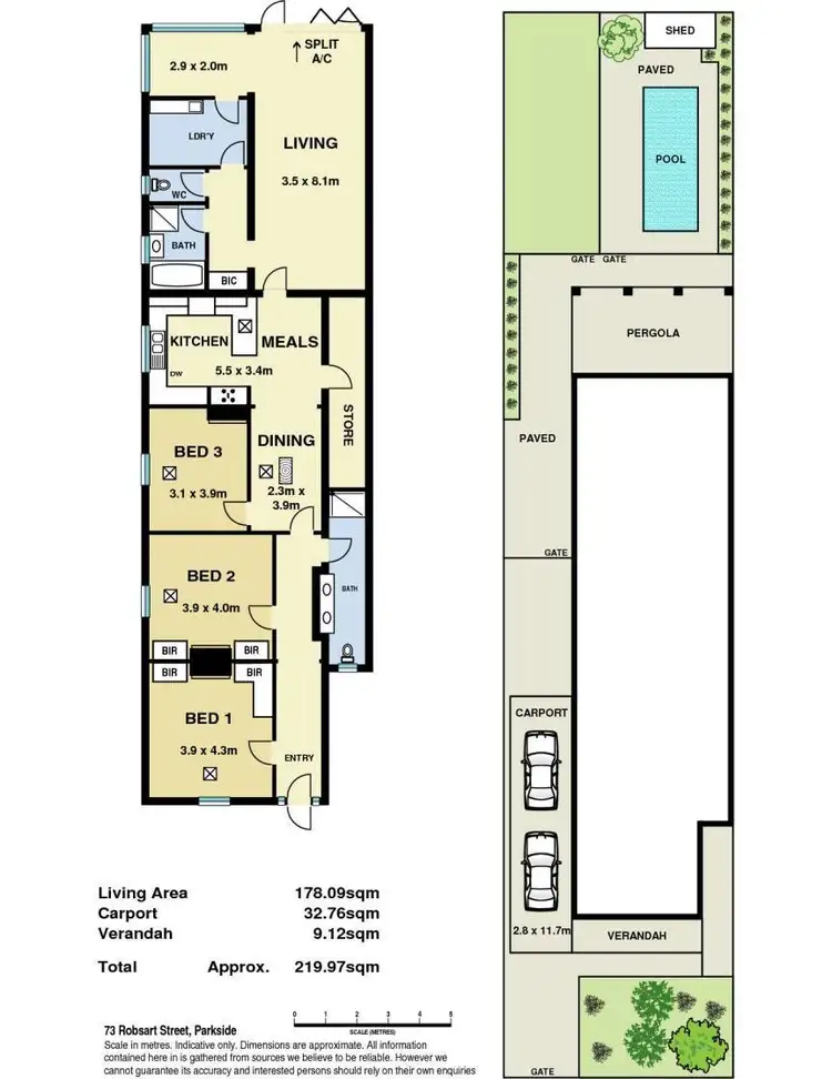 Floorplan of Homely house listing, 73 Robsart Street, Parkside SA 5063