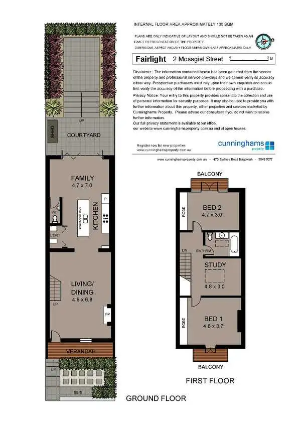 Floorplan of Homely house listing, 2 Mossgiel Street, Fairlight NSW 2094