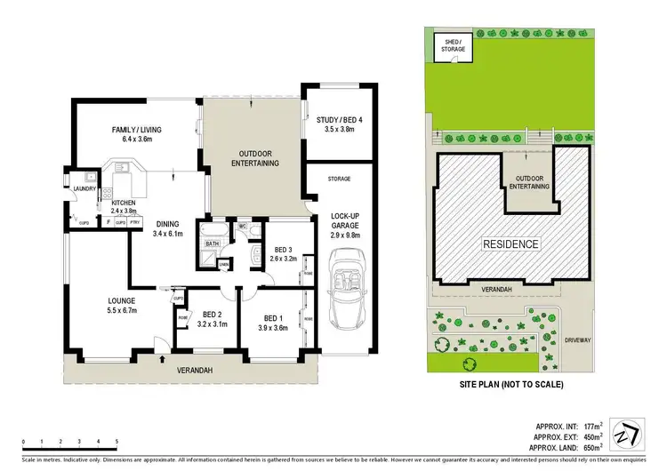 Floorplan of Homely house listing, 36 Barton Drive, Kiama Downs NSW 2533