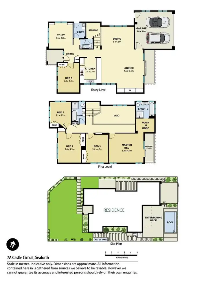 Floorplan of Homely house listing, 7A Castle Circuit, Seaforth NSW 2092