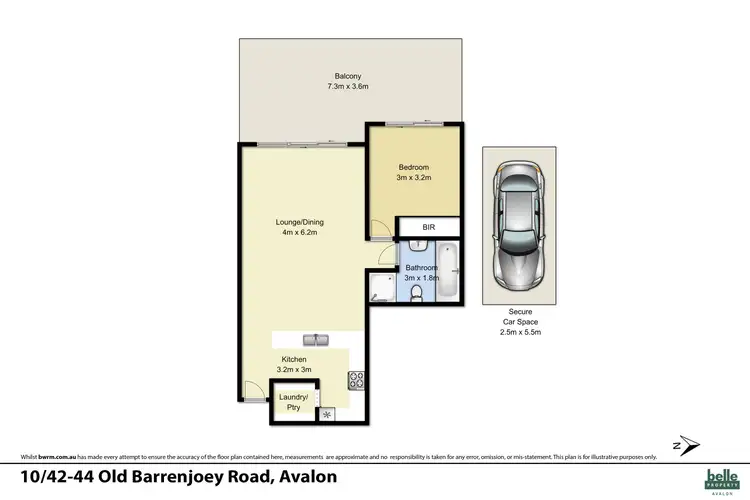 Floorplan of Homely apartment listing, 10/42-44 Old Barrenjoey Road, Avalon Beach NSW 2107