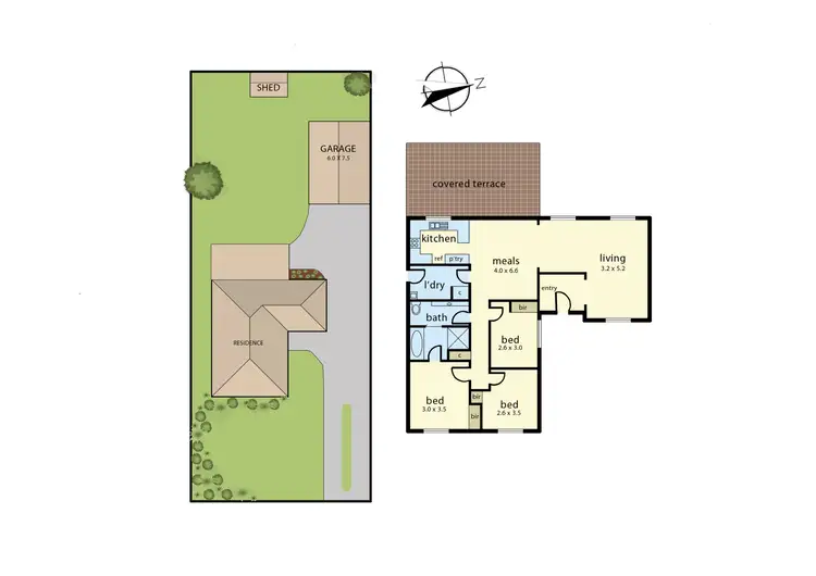 Floorplan of Homely house listing, 11 Boronia Street, Drouin VIC 3818