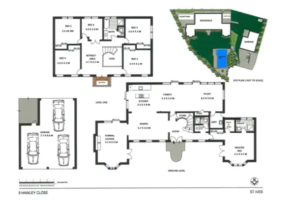 Floorplan of Homely house listing, 8 Hawley Close, St Ives NSW 2075