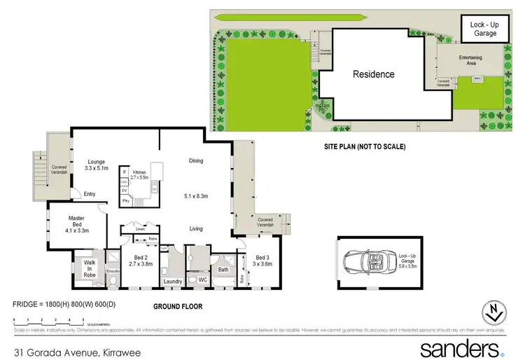 Floorplan of Homely house listing, 31 Gorada Avenue, Kirrawee NSW 2232