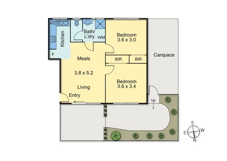 Floorplan of Homely unit listing, 3/31 Clapham Street, Thornbury VIC 3071