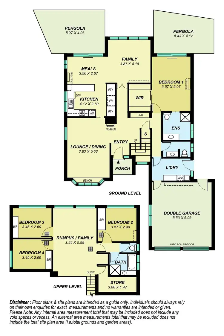 Floorplan of Homely house listing, 18 Bali Court, West Lakes SA 5021