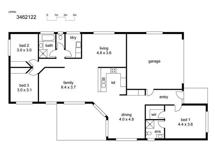 Floorplan of Homely house listing, Address available on request