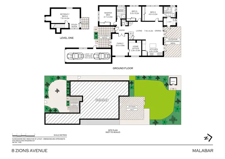 Floorplan of Homely house listing, 8 Zions Avenue, Malabar NSW 2036