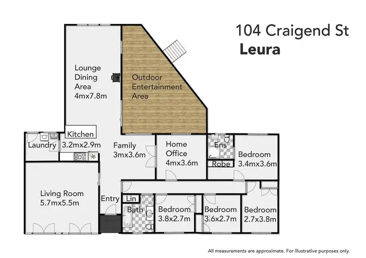 Floorplan of Homely house listing, 104 Craigend Street, Leura NSW 2780
