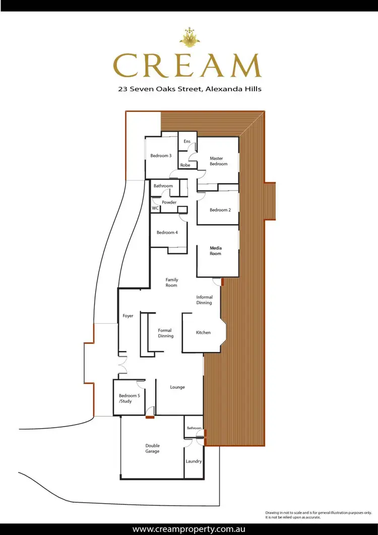 Floorplan of Homely house listing, 23 Seven Oaks Street, Alexandra Hills QLD 4161