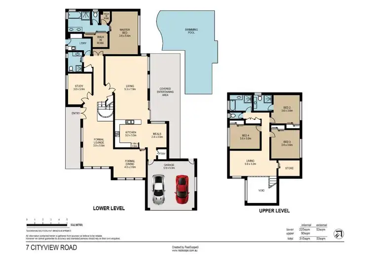 Floorplan of Homely house listing, 7 Cityview Road, Sinnamon Park QLD 4073