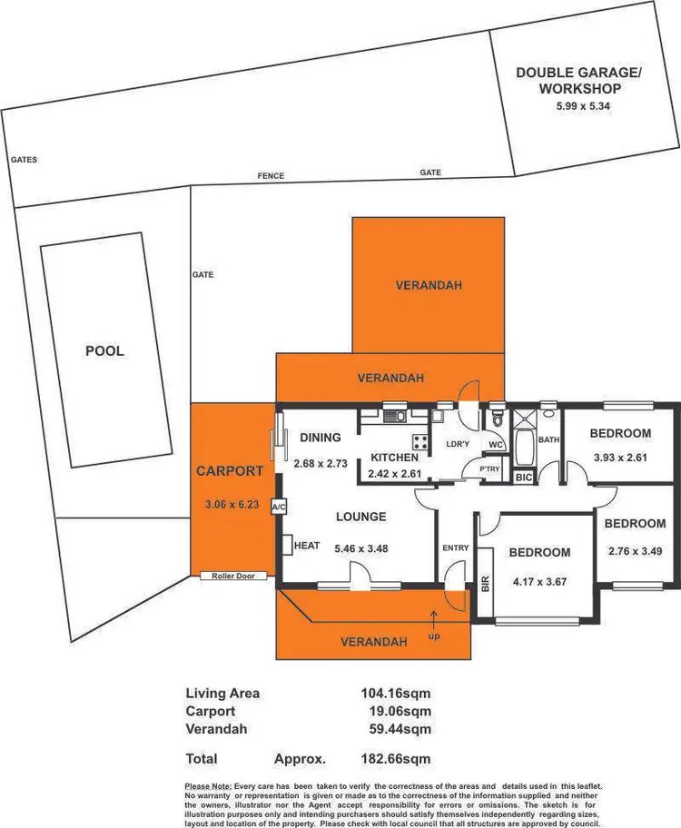 Floorplan of Homely house listing, 2 Parkmore Avenue, Sturt SA 5047