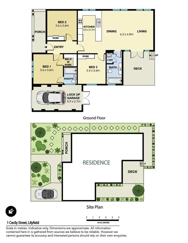 Floorplan of Homely house listing, 1 Cecily Street, Lilyfield NSW 2040