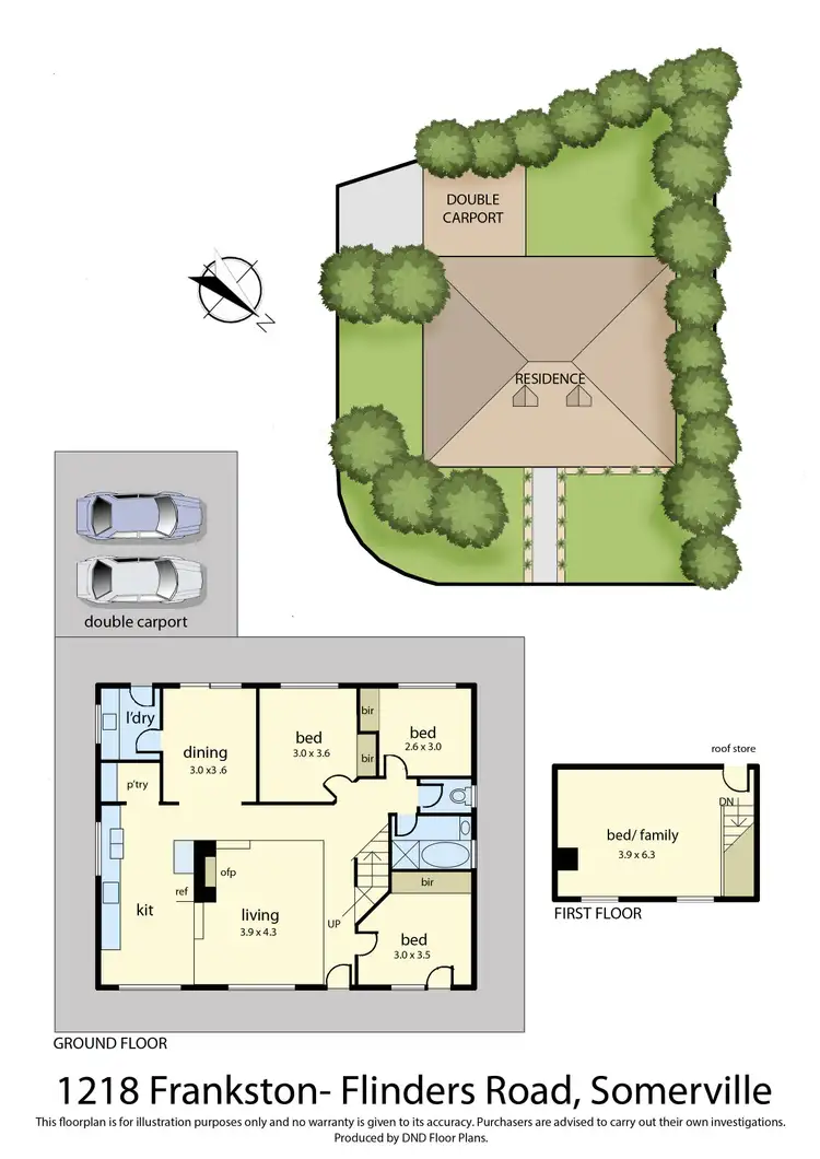 Floorplan of Homely house listing, 1218 Frankston Flinders Road, Somerville VIC 3912