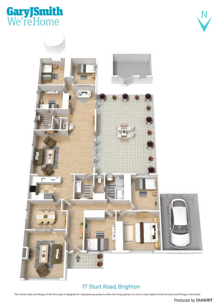 Floorplan of Homely house listing, 17 Sturt Road, Brighton SA 5048