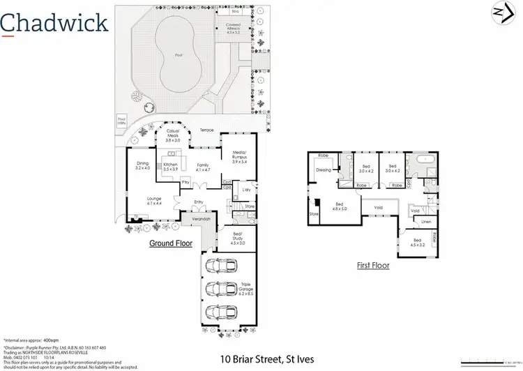 Floorplan of Homely house listing, 10 Briar Street, St Ives NSW 2075